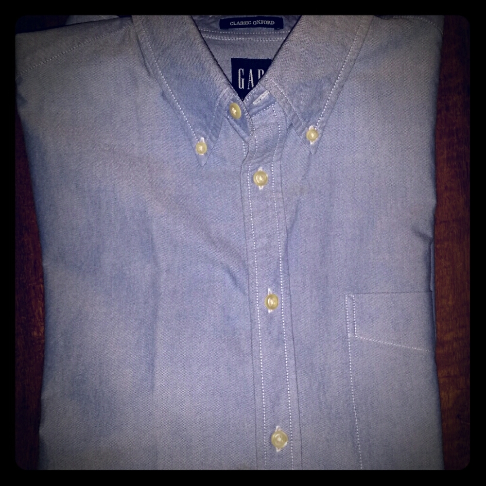 Gap Brand Classic Oxford 100% cotton casual shirt